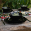 Talerz płytki AURORA BLACK 26,5cm czarny